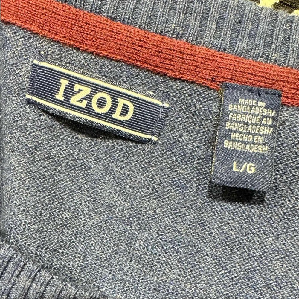 IZOD Stripe Crew Sweater